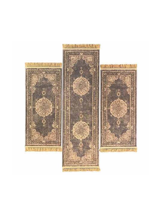 Ragolle Da Vinci 057-0174 4646 Rug Rectangular with Fringes Beige