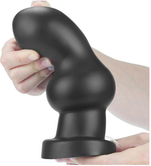 Lovetoy Πρωκτική Σφήνα με Δόνηση Μαύρη 18cm