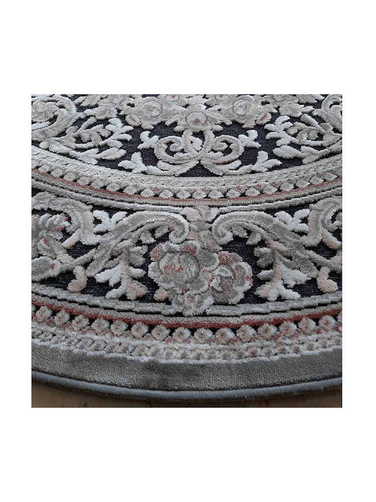 Ragolle Genova 38027-681850 Rug Round Summer Gray