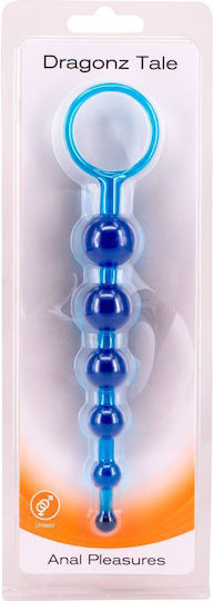 Seven Creations Dragonz Tale Anal Pleasures Πρωκτικές Μπίλιες Blue