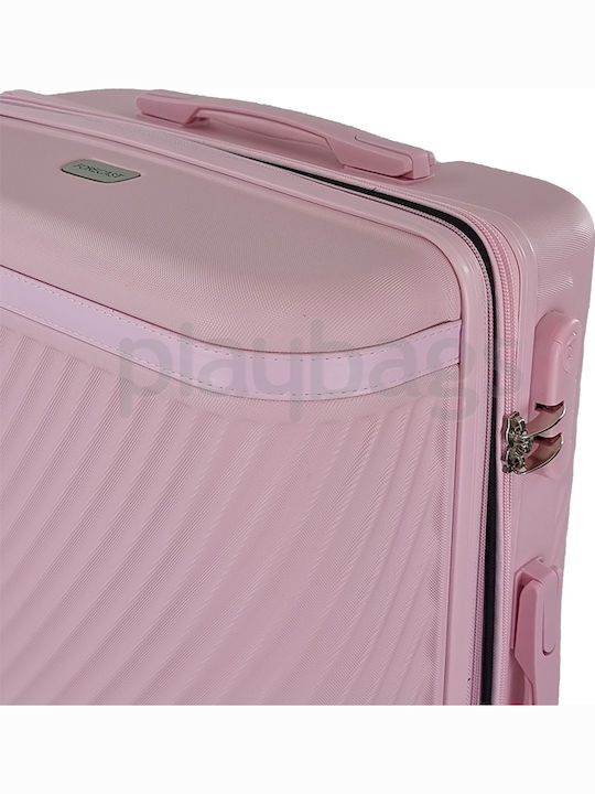 Forecast Hart Gepäck Rosa Maximale Höhe 75cm mit 4 Räder Koffer-Set 3 Stück