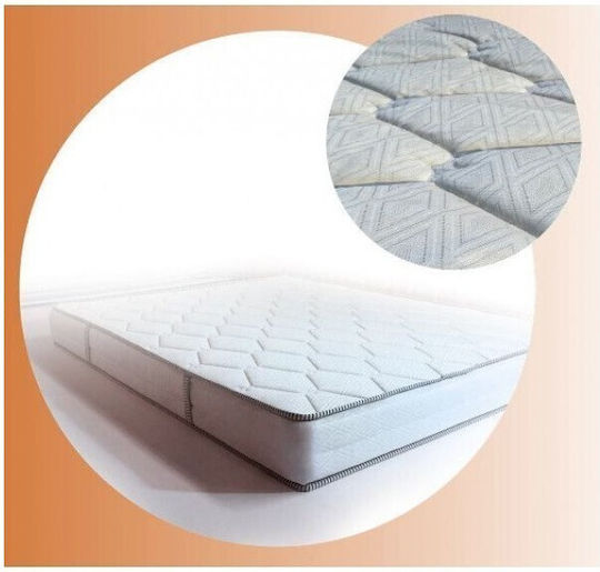 Achaia Strom Economy Orthopedic Semi-double Ortopedie Saltea 130x190x19cm cu Arcuri