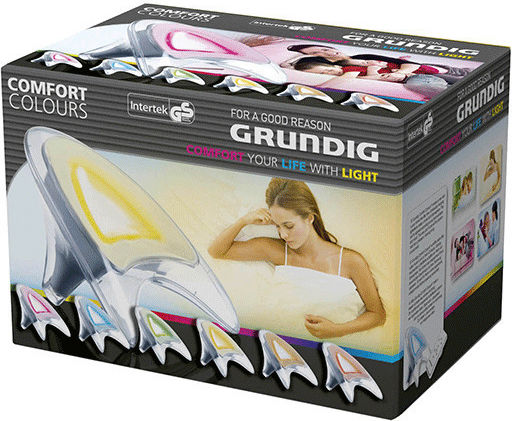 Grundig Dekorative Lampe Weiß