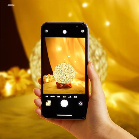 Lustră Decorativă Lumină de Lună Alb