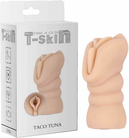 Chisa Novelties T-Skin Fire A Gun Masturbator Vagina Taco Tuna Close To Nature CN-102641541