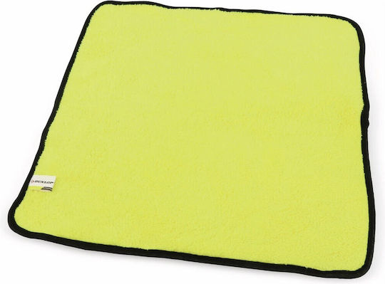 Dunlop Cleaning Cloth Cloth Microfiber Cleaning for Body Car 280gsm Yellow 40x40cm