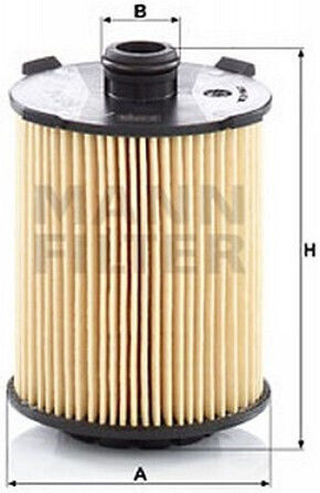 Mann Filter Φίλτρο Λαδιού Αυτοκινήτου για Volvo
