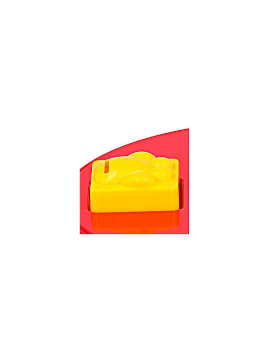 Plastic Toy Dog 22.5εκ. Red 1pcs