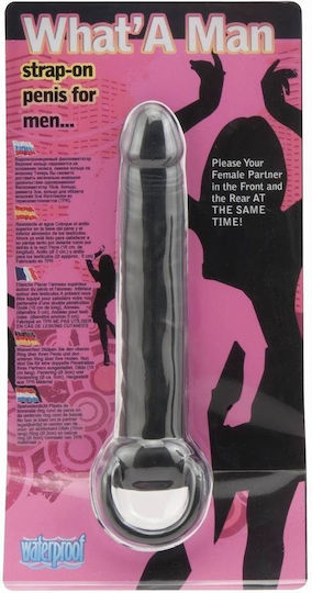 Seven Creations What A Man με Dildo σε Μαύρο Χρώμα