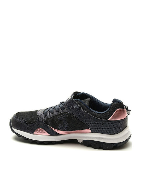 J.Star Παιδικά Sneakers με Σκρατς Navy Μπλε
