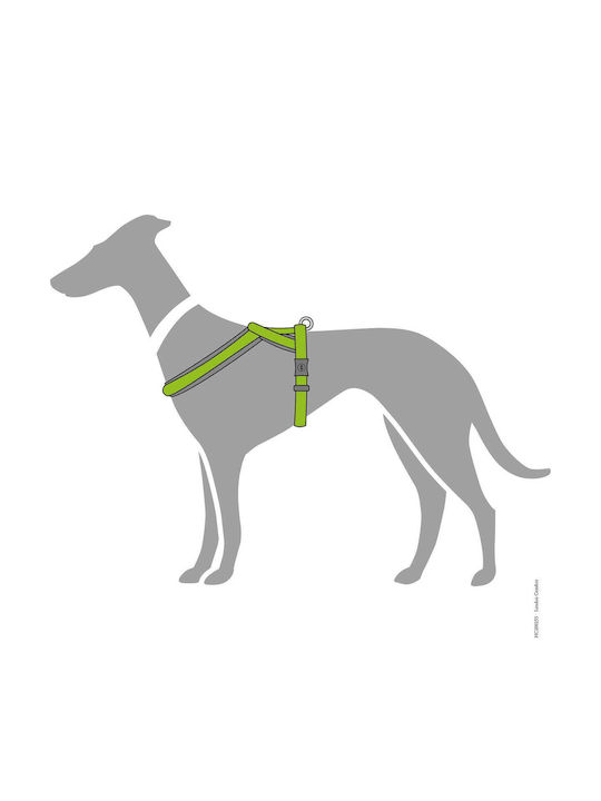 Hunter Hundegeschirr London Comfort Gelb Mittel / Klein 52-62cm 013592