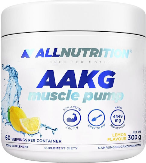 AllNutrition AAKG Muscle Pump 300gr Lămâie