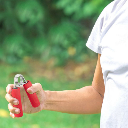 Relaxdays Crush Grippers 2pcs Red with Resistance up to 40kg