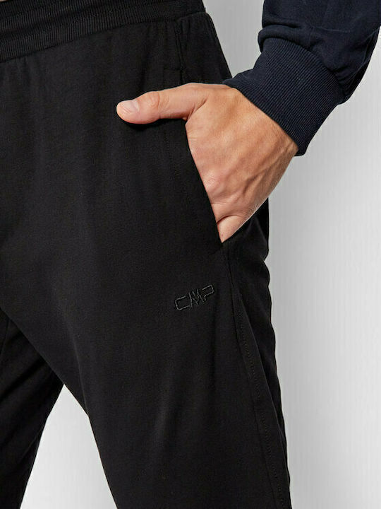 Sweatpants with Elastic Black