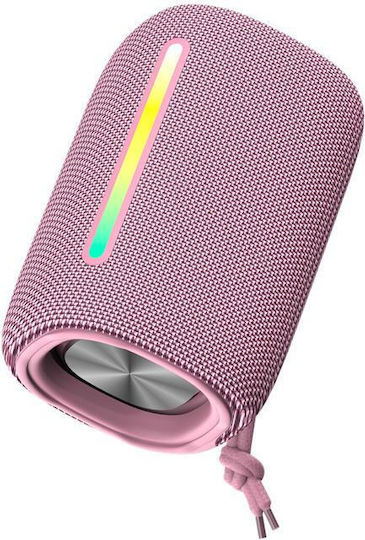 Forever BS-10 Ηχείο Bluetooth 10W με Διάρκεια Μπαταρίας έως 5 ώρες Ροζ