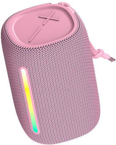 Forever BS-10 Ηχείο Bluetooth 10W με Διάρκεια Μπαταρίας έως 5 ώρες Ροζ