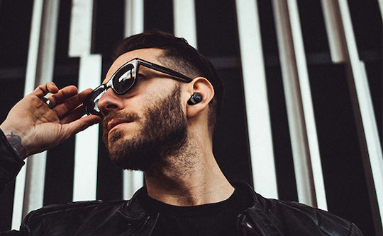 JVC HA-A30T In-ear Bluetooth Handsfree Ακουστικά με Αντοχή στον Ιδρώτα και Θήκη Φόρτισης Black