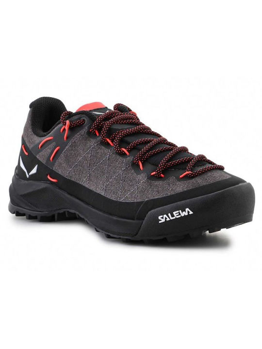 Salewa Wildfire Canvas Γυναικεία Ορειβατικά Παπούτσια Γκρι