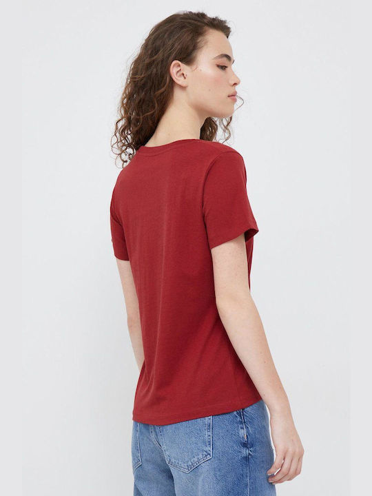 Pepe Jeans Damen T-Shirt Rot