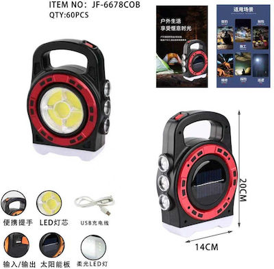 Emergency Flashlight for Car Ηλιακός Επαναφορτιζόμενος LED