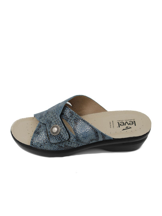 Anatomische Damenplattformen Blau