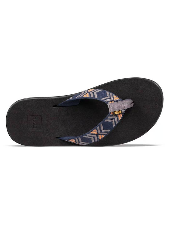 Teva Men's Flip Flops Blue