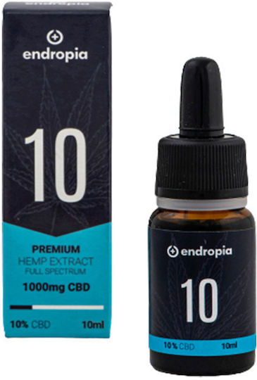 Endropia Endropia 1000mg Premium Hemp Extract Full Spectrum 10% CBD 10ml