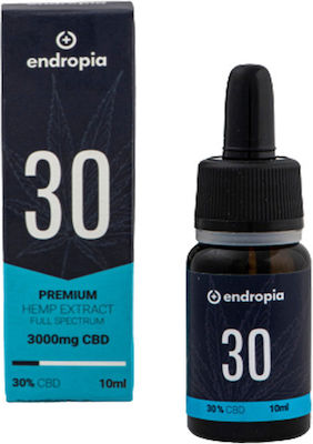 Endropia Endropia 3000mg Premium Hemp Extract Full Spectrum 30% CBD 10ml