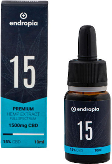 Endropia Endropia 1500mg Premium Hemp Extract Full Spectrum 15% CBD 10ml