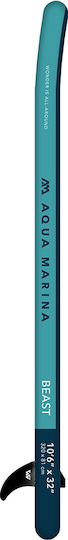 Aqua Marina Beast Φουσκωτή Σανίδα SUP με Μήκος 3.2m Τιρκουάζ