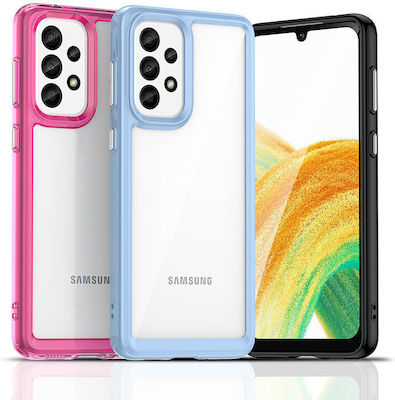 Hurtel Outer Space Back Cover Πλαστικό Μαύρο (Galaxy A33 5G)