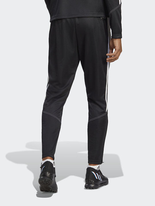 adidas Tiro 23 Club Fotbalistic Pantaloni de trening Lucios Negru