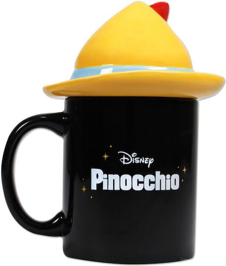 Half Moon Bay Disney - Pinocchio Κούπα Κεραμική Μαύρη 500ml Half Moon Bay Disney - Pinocchio Κούπα Κεραμική Μαύρη 500ml