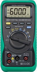Kyoritsu Digital Multimeter with Capacitance Meter with Buzzer with AC / DC Measurement 1011