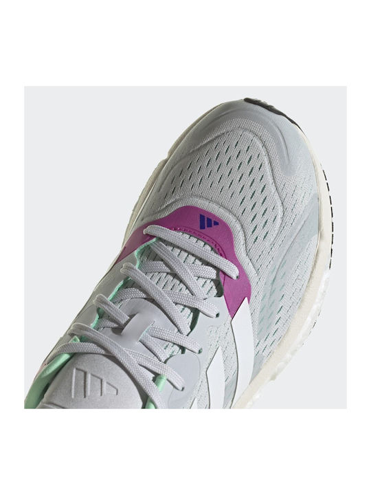 Solarboost 4 Damen Sportschuhe Laufen Dash Grey / Zero Metalic / Pulse Mint