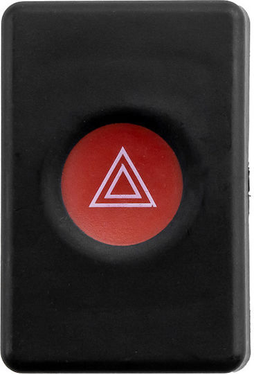 NTY Car Hazard Switch for Dacia Logan 8pin Black