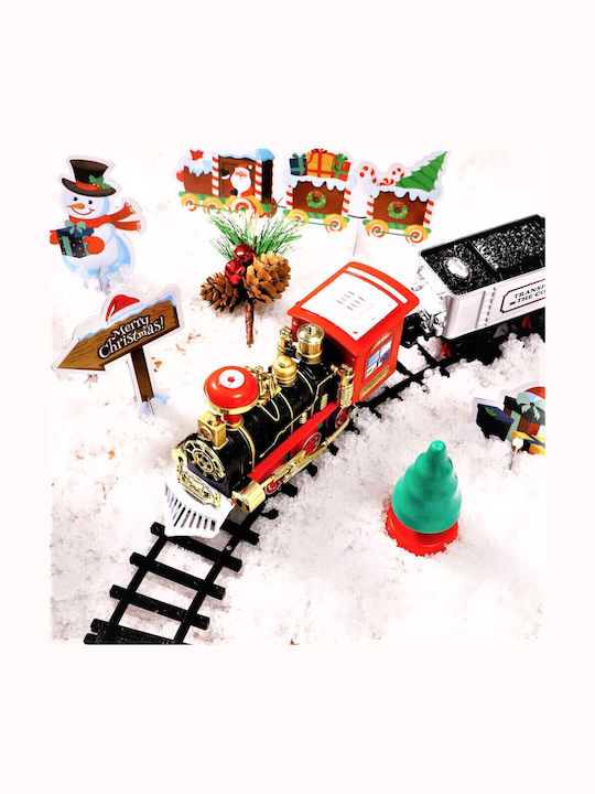 Iluminată De Crăciun Figurină cu Muzică Christmas Train