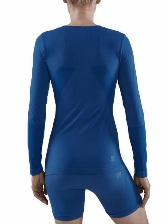 Insulated - Cep Cold Weather Base Shirt Long Sleeve women Blue CEP