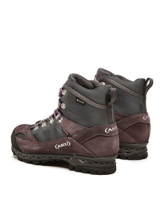 Aku Trekker Pro GTX Women's Waterproof Hiking Boots with Gore-Tex Membrane Purple