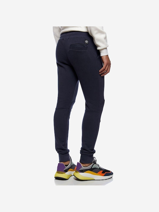 Camaro Men's Sweatpants with Rubber Indigo