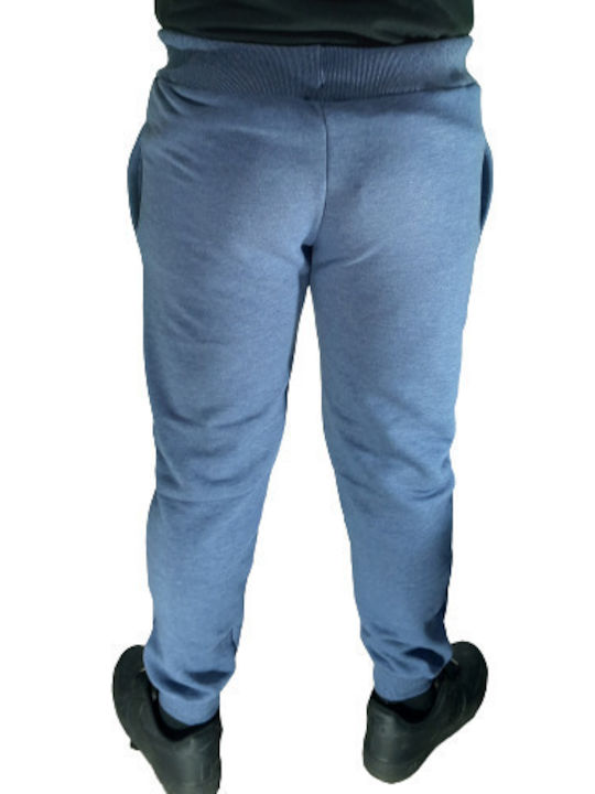 Star Body H Men's Sweatpants Light Blue