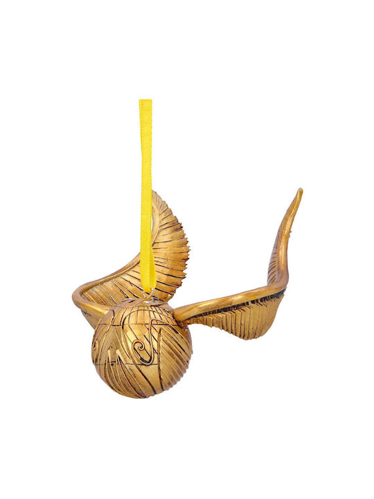 Nemesis Now Harry Potter Golden Snitch Weihnachtshänger Ornament Plastik Gold 10.5cm