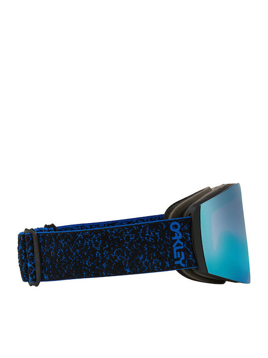Oakley Fall Line Μάσκα Σκι & Snowboard Ενηλίκων Μπλε με Φακό Φιμέ σε Μπλε Χρώμα