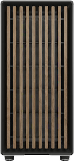 Fractal Design North Gaming Midi Tower Computer Case with Side Window Chalk White