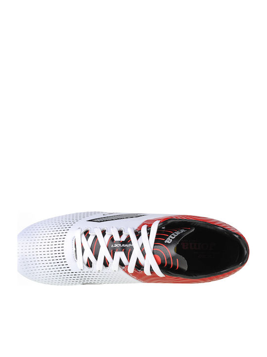 Joma Xpander Football Shoes with Cleats AG White