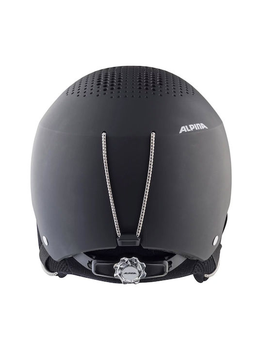 Alpina Zupo Junior Hi-EPS Παιδικό Κράνος για Σκι & Snowboard σε Μαύρο Χρώμα