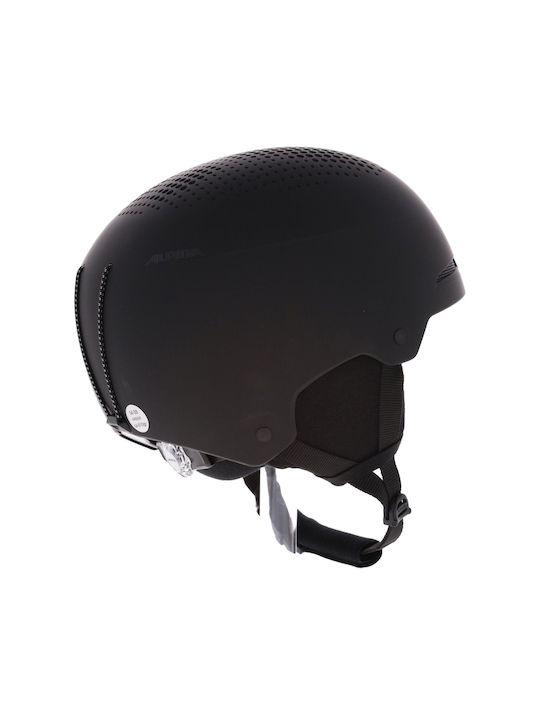 Alpina Arber Hi-EPS Men's Helmet for Ski & Snowboard Black