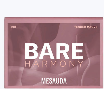 Mesauda Milano Bare Harmony 2.0 Eye Shadow Palette in Solid Form 201 Tender Mauve