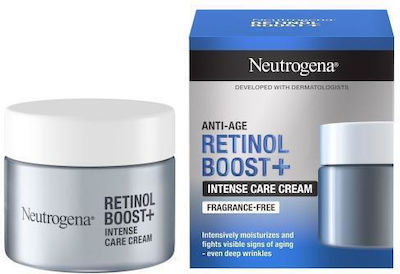 Neutrogena Boost+ Αnti-aging & Moisturizing Day Cream Suitable for All Skin Types with Retinol 50ml