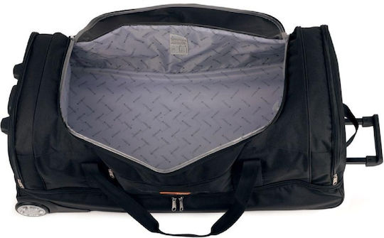 Gabol Extra Grande Week Eco Soft Sack Voyage 116lt Black with Wheels Fabric L83xW36xH39cm